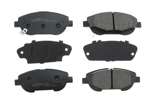 Jeu de 4 plaquettes de frein AISIN ref. BPTO-1035